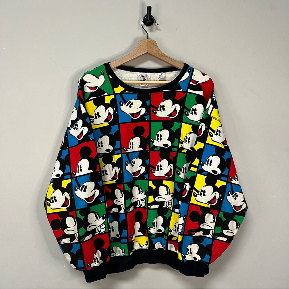 Vintage 90s Mickey Mouse Crewneck